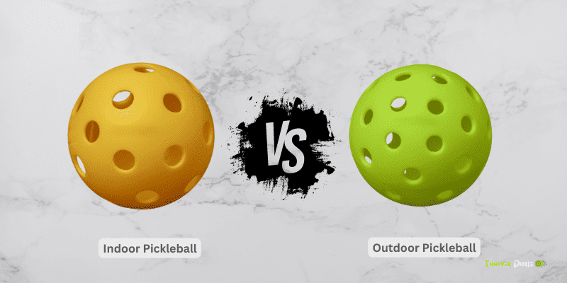 indoor and outdoor Pickelballs