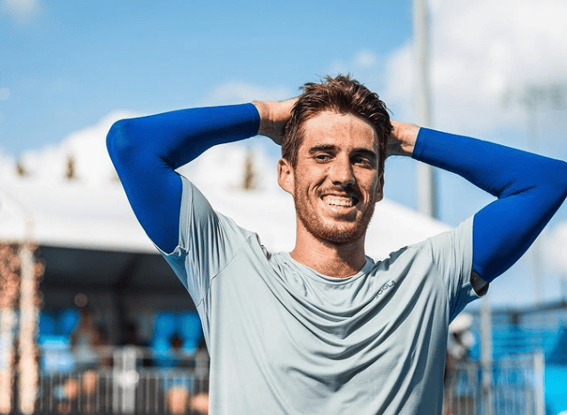 Federico Staksrud is smiling